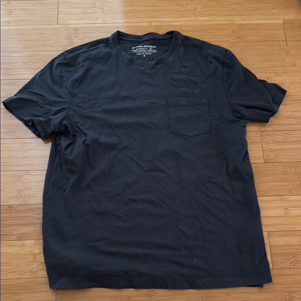 Banana Republic Black Short Sleeve Tee